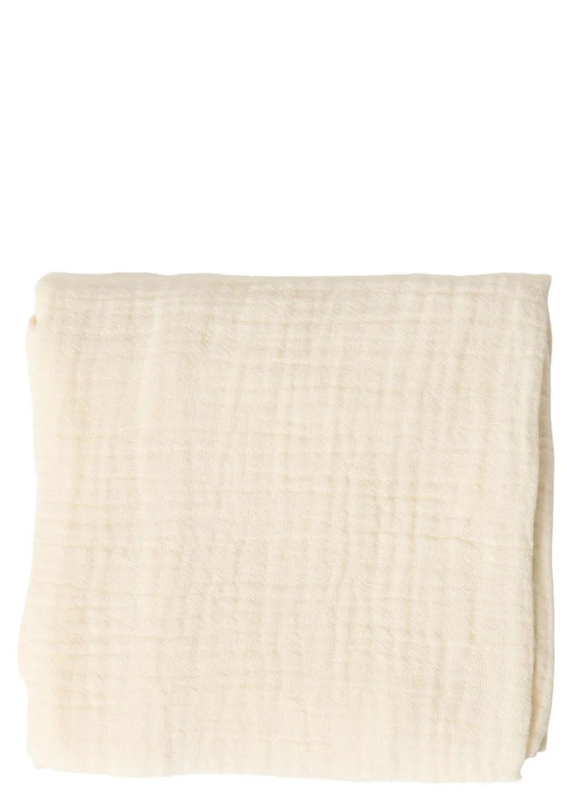 Musselin Mulltuch 'Swaddle Uni Medium' Natural 70 x 70 cm