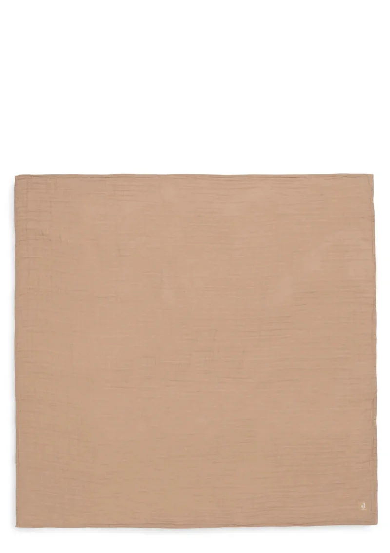 2er-Set Mulltücher Biscuit / Ivory 115 x 115 cm