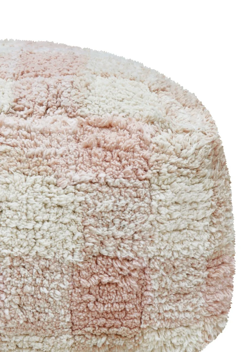 Sitzpouf 'Vichy' Rose