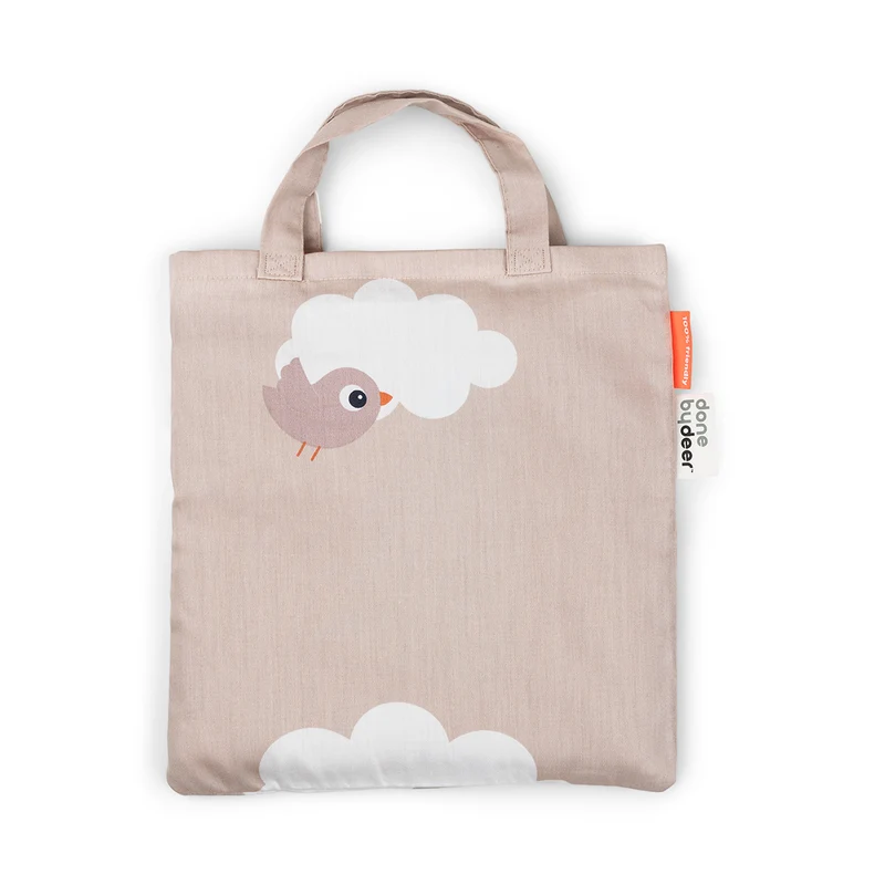 Sengesæt baby - Happy clouds - Pudder