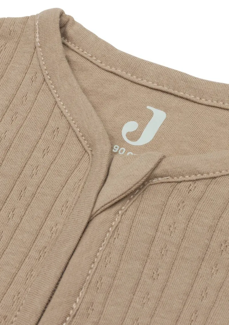 Baby Schlafsack 'Ajour' mit abnehmbaren Ärmeln TOG 0,5-1,0 Biscuit