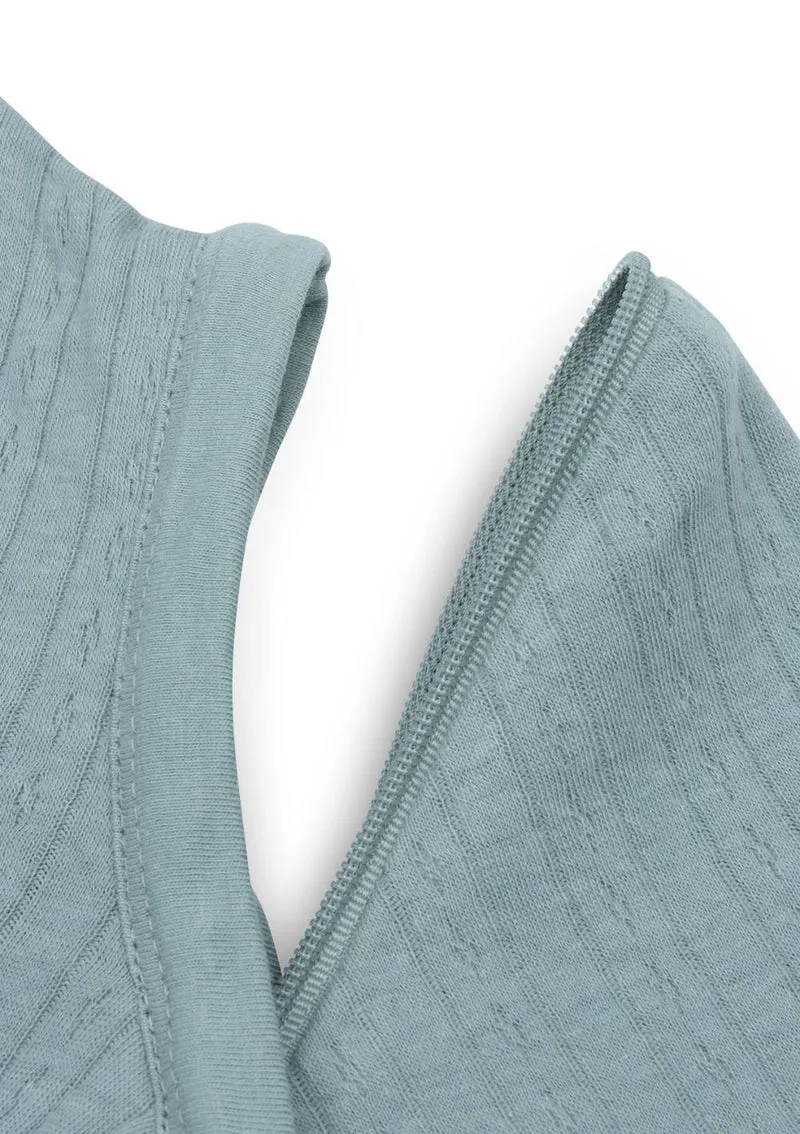 Baby Schlafsack 'Ajour' mit abnehmbaren Ärmeln TOG 0,5-1,0 Sea Green