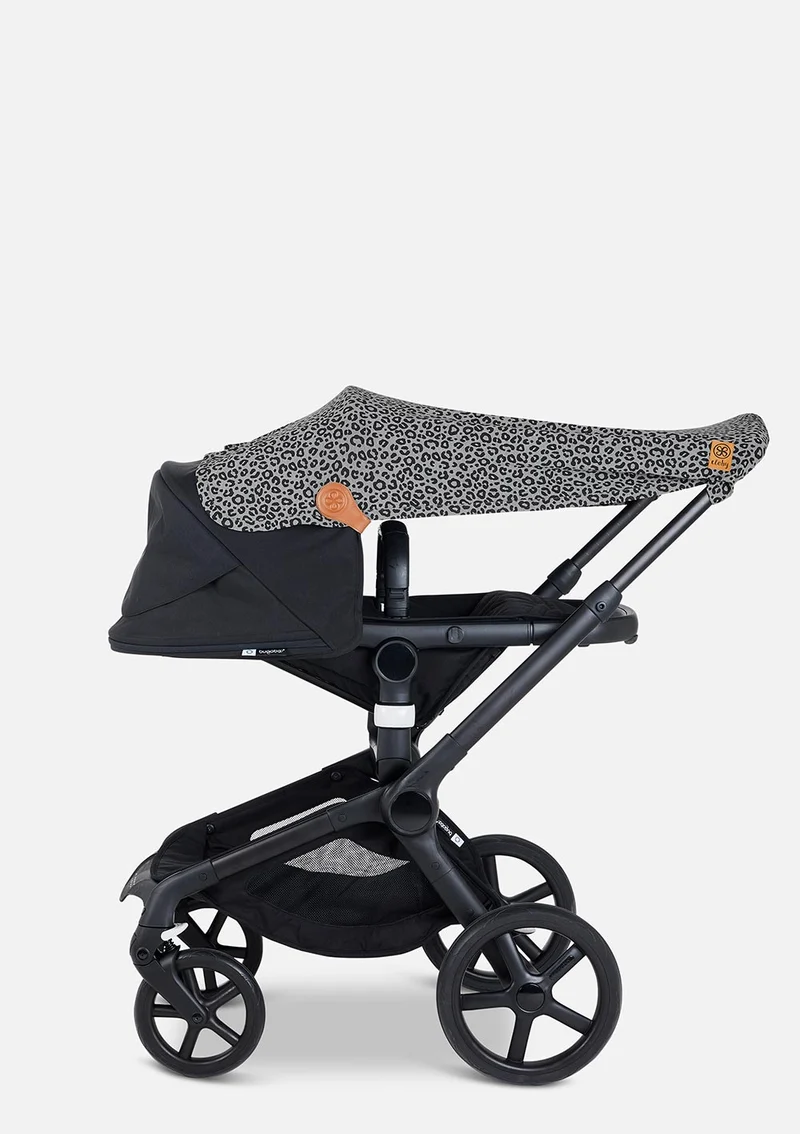 Multifunktionale UV-Decke UPF 50+ Leopard Grey