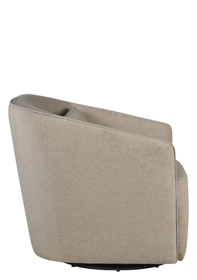 Drehsessel 'Gomi Swivel & Gliding' Mohair Latte