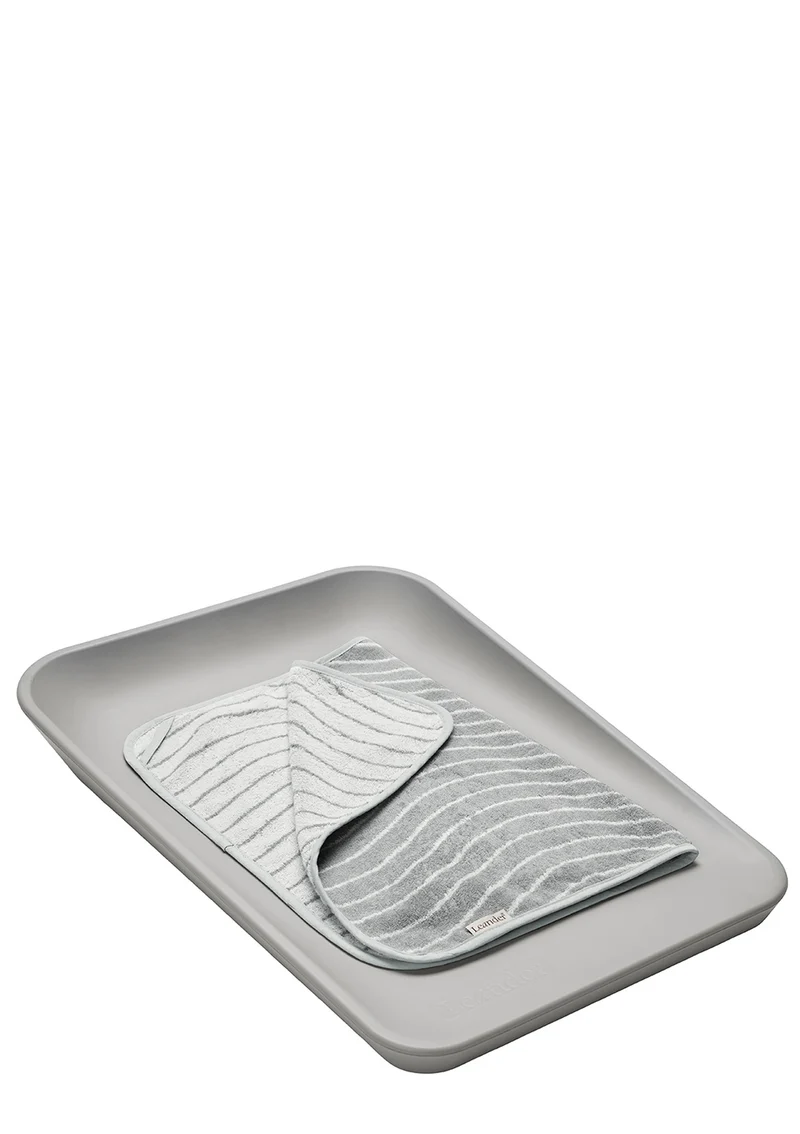 Topper Wickelauflage Organic 'Woodland' Cool Grey