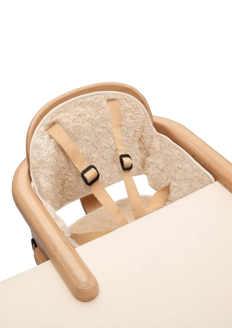 Tischsitz mit Sitzauflage 'Hiko' Fur Milk