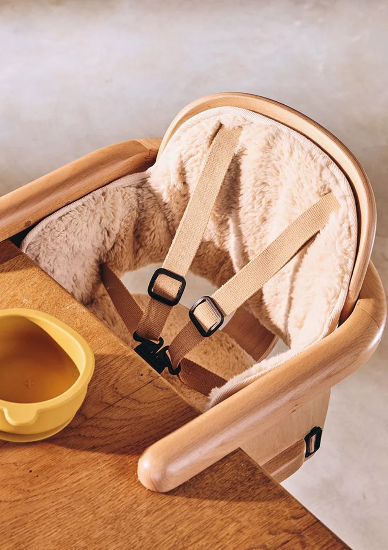 Tischsitz mit Sitzauflage 'Hiko' Fur Milk