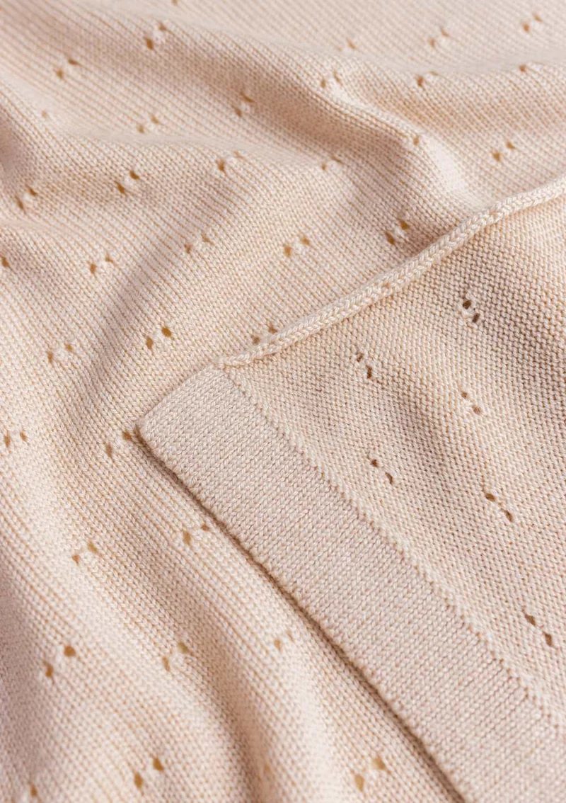 Merino Decke 'Bibi' Oat