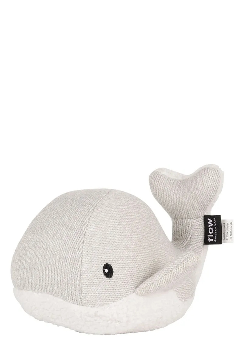 Kuscheltier mit Spieluhr 'Moby' Grey