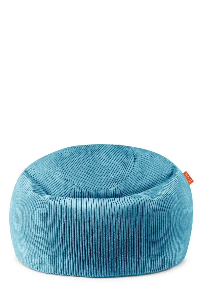 Sitzsack Cord Lagune Blau