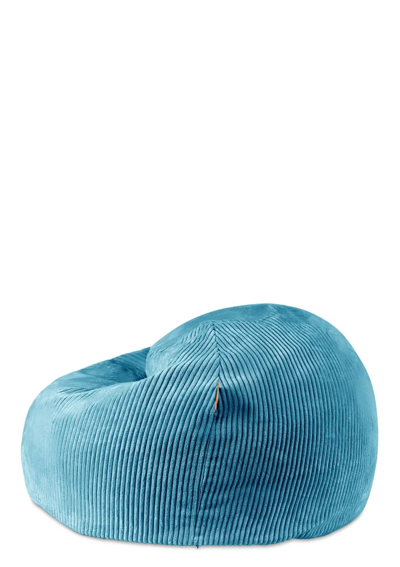 Sitzsack Cord Lagune Blau