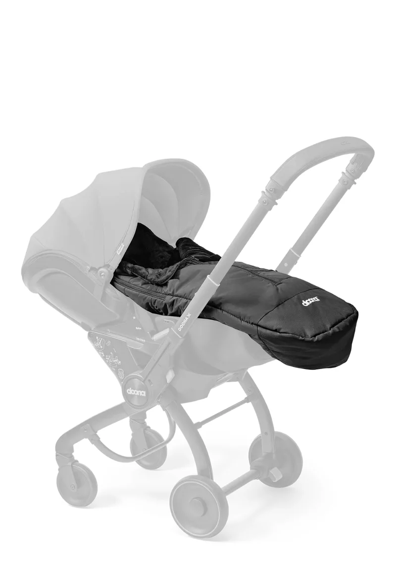 Fußsack schwarz