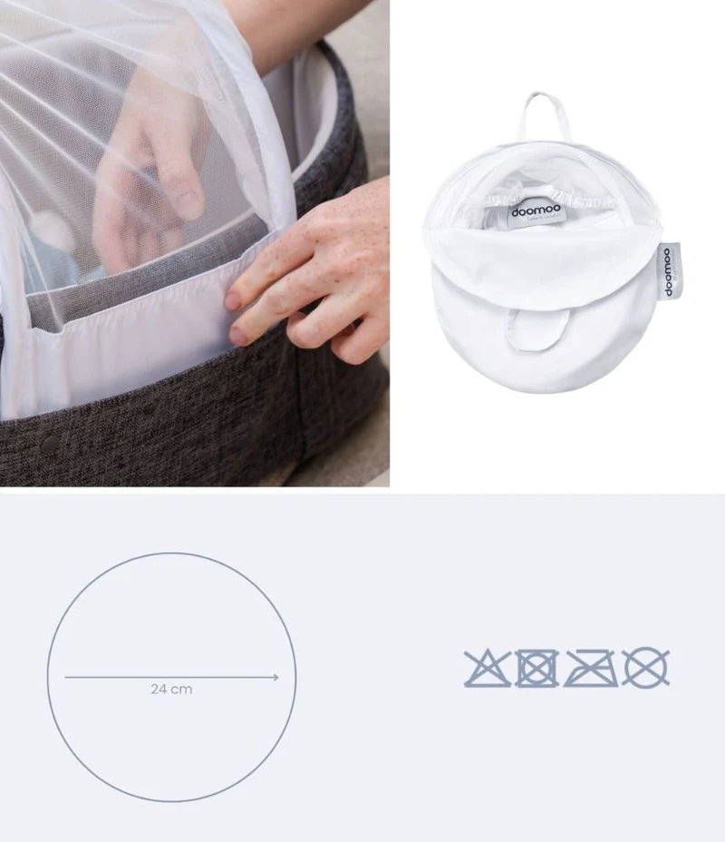 Moskitonetz für Babynest Nest & Go