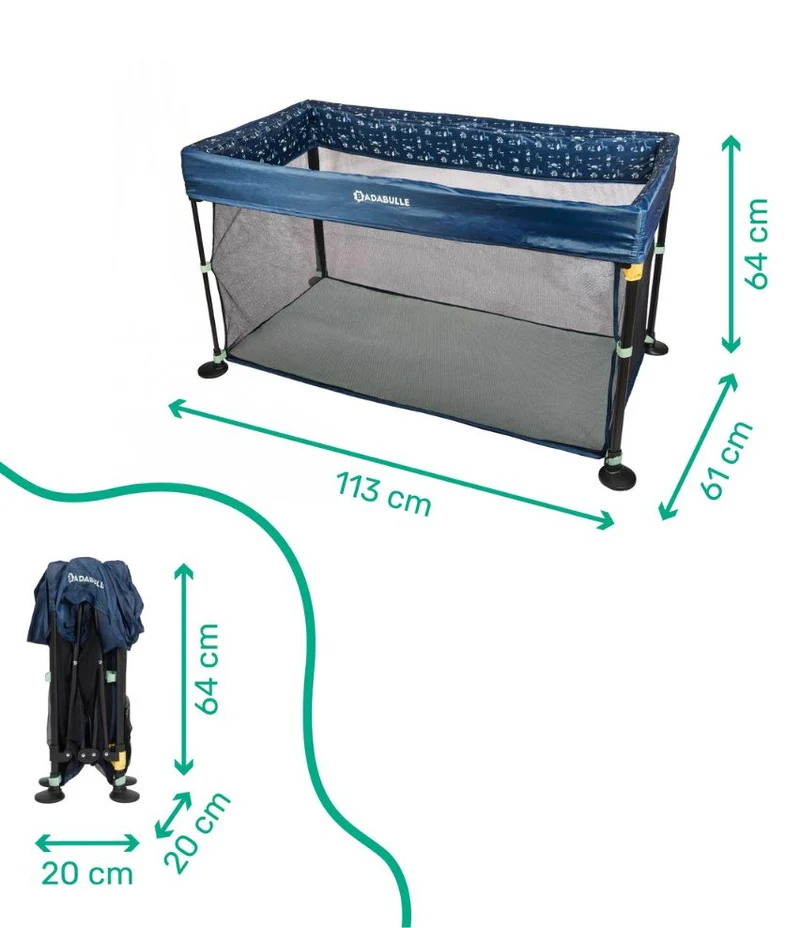 Reisebett Easy Clip