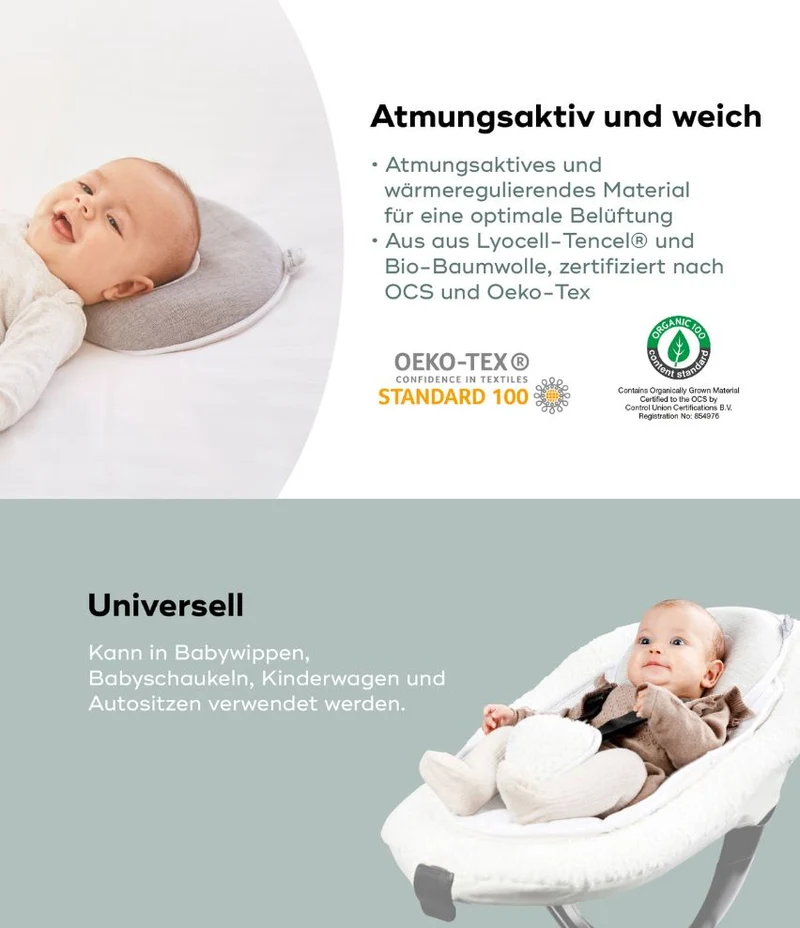 Babykopfkissen Cosyhead Fresh