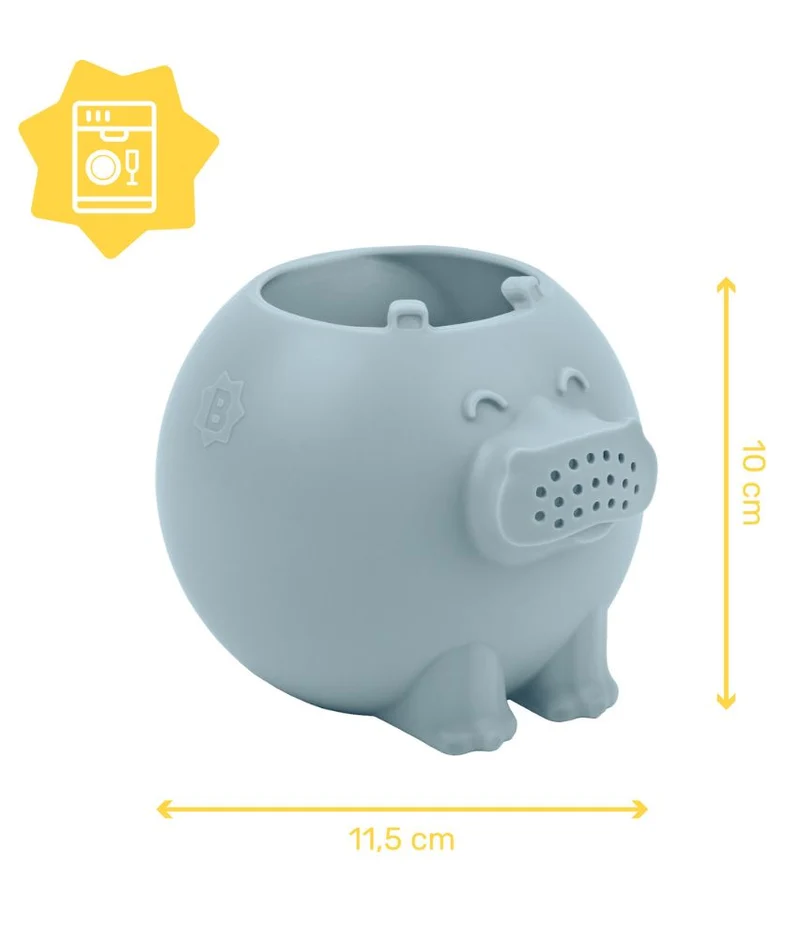 Badespielzeug Hippo Gießkanne