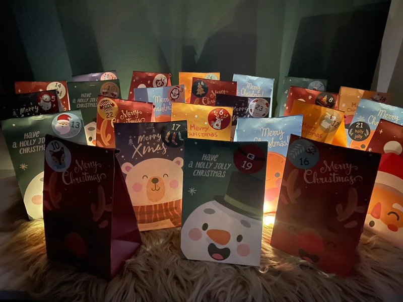 Adventskalender Baby & Mama 2026 personalisiert