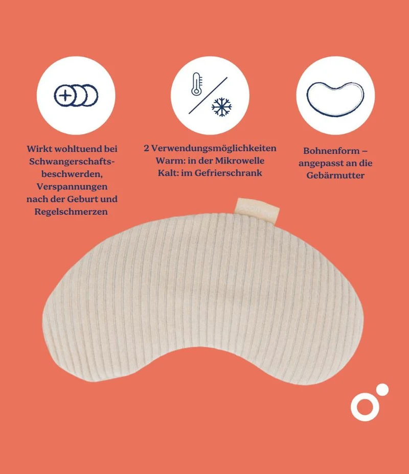 Wärmekissen Snoogy Mom Cord Sand