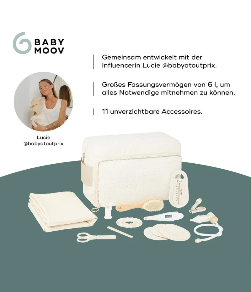 Babypflege-Set Curl White