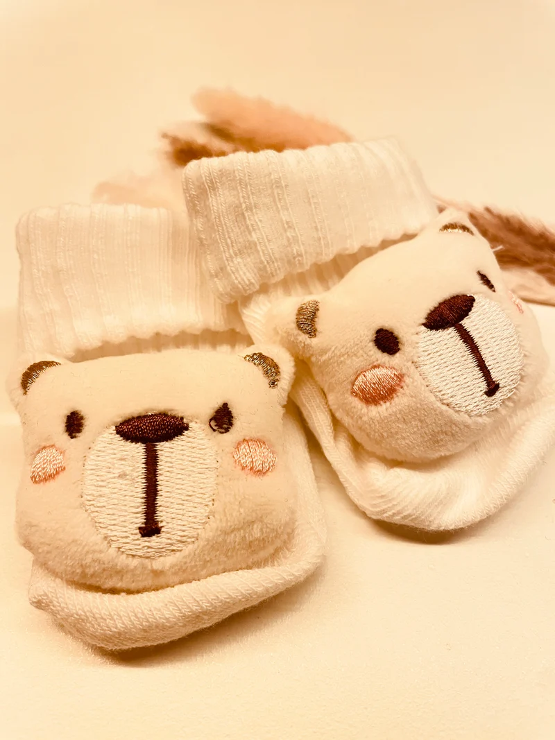 Söckchen Teddy weiß