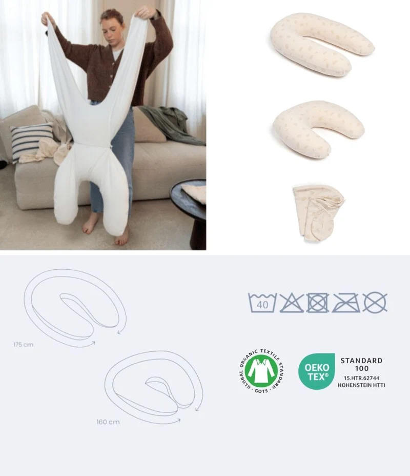 Stillkissen TWISTY 2-in-1