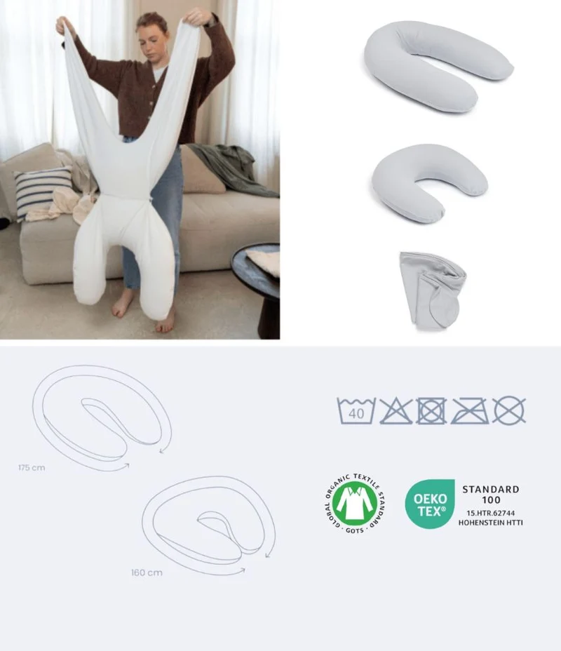 Stillkissen TWISTY 2-in-1