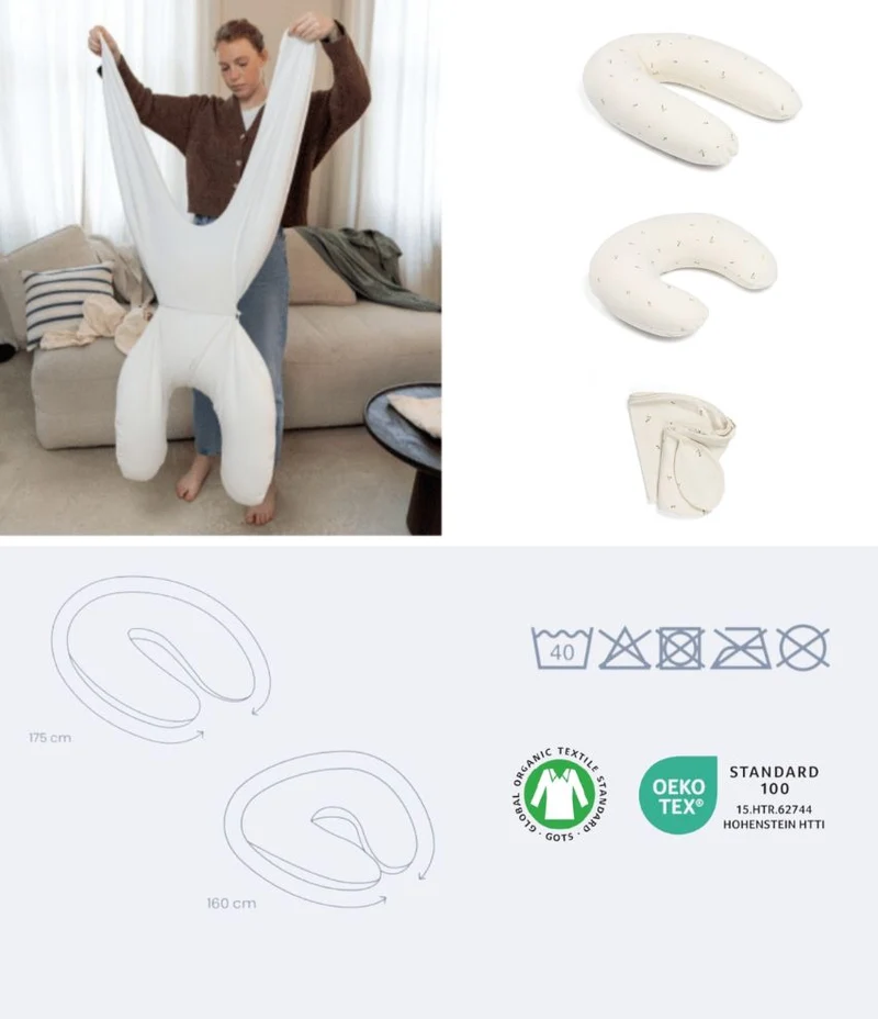 Stillkissen TWISTY 2-in-1