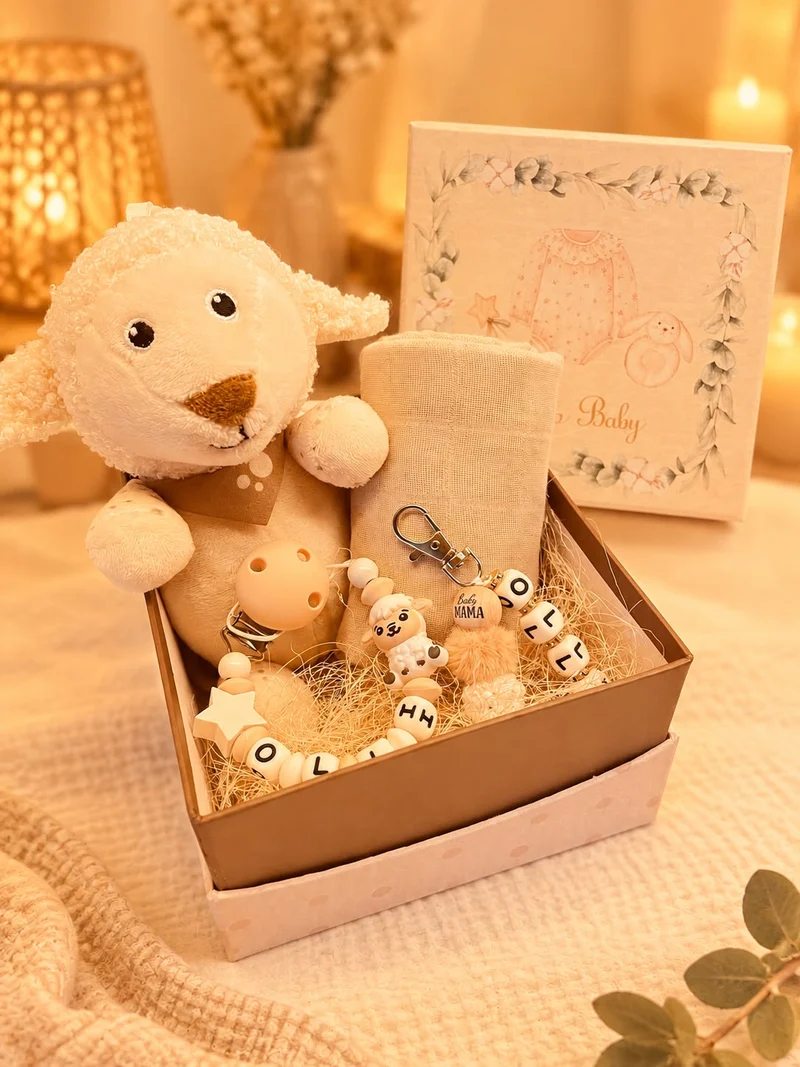 Geschenkbox 4-teilig mit Spieluhr