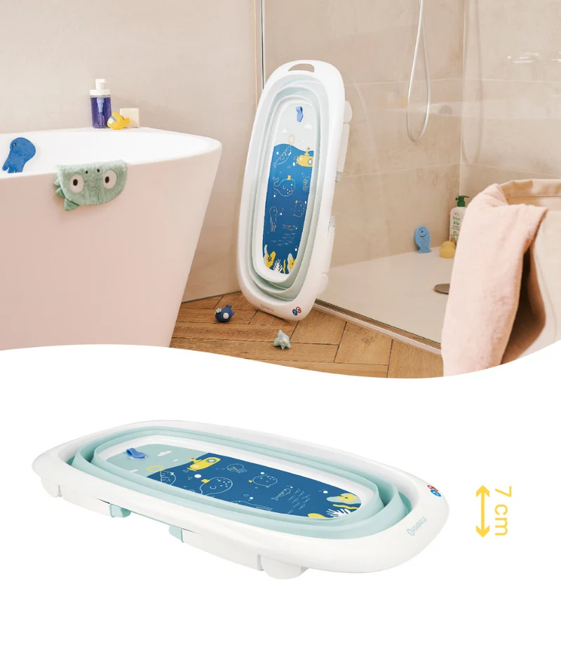 Faltbare Badewanne