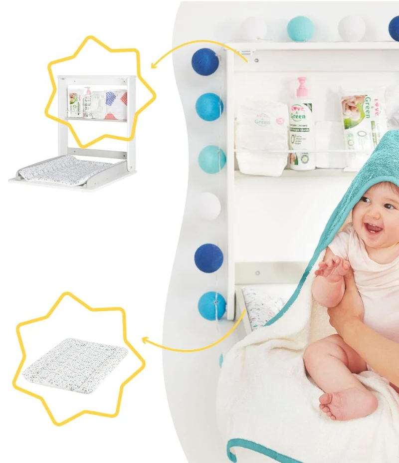 Wandwickeltisch Splash