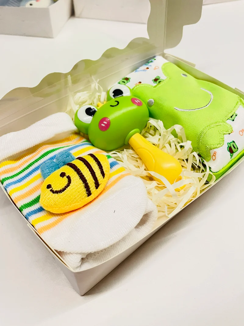 Geschenkbox mini 3-teilig grün