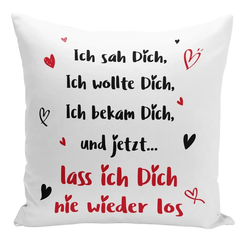 Kissen - Ich sah Dich, Ich wollte Dich, Ich bekam Dich