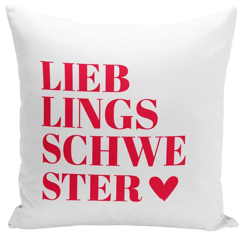 Kissen - Lieblingsschwester