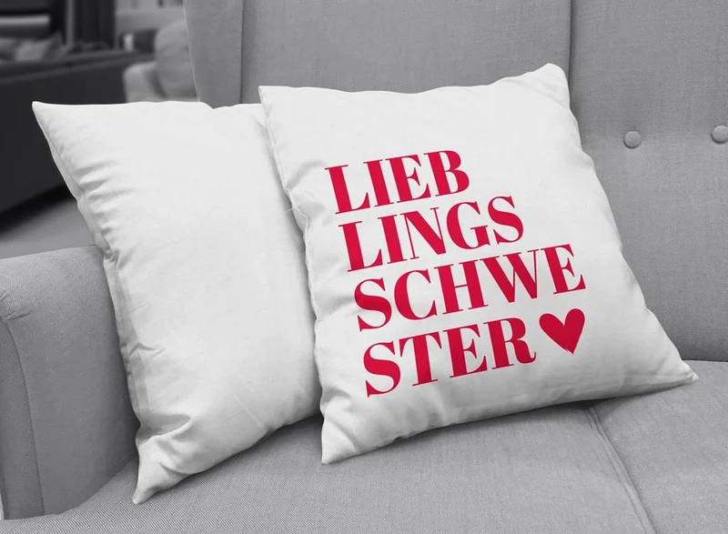 Kissen - Lieblingsschwester