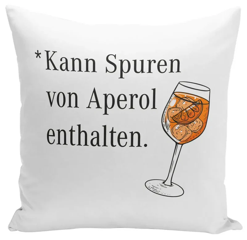Kissen - *Kann Spuren von Aperol enthalten.