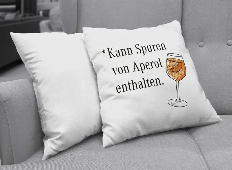 Kissen - *Kann Spuren von Aperol enthalten.