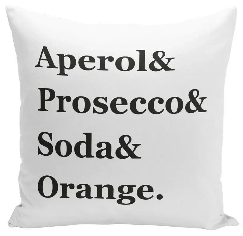 Kissen - Aperol & Prosecco & Soda & Orange.
