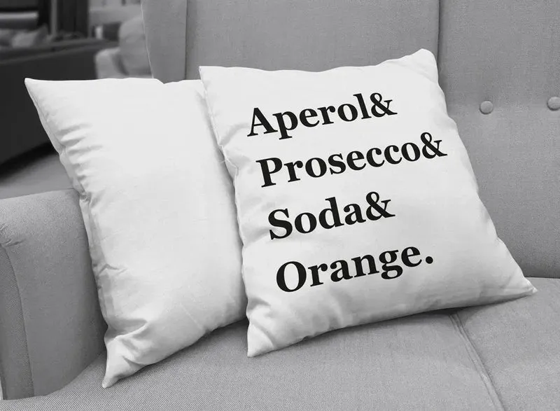 Kissen - Aperol & Prosecco & Soda & Orange.