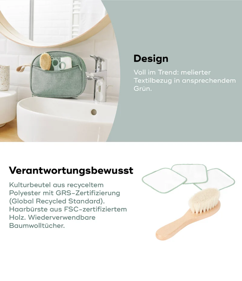 Babypflege-Set Matcha