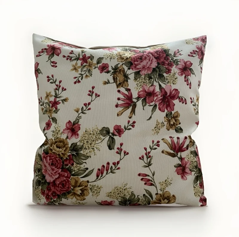 Landhausstil Kissenhülle * Kissenbezug * Dekokissen * Blumen