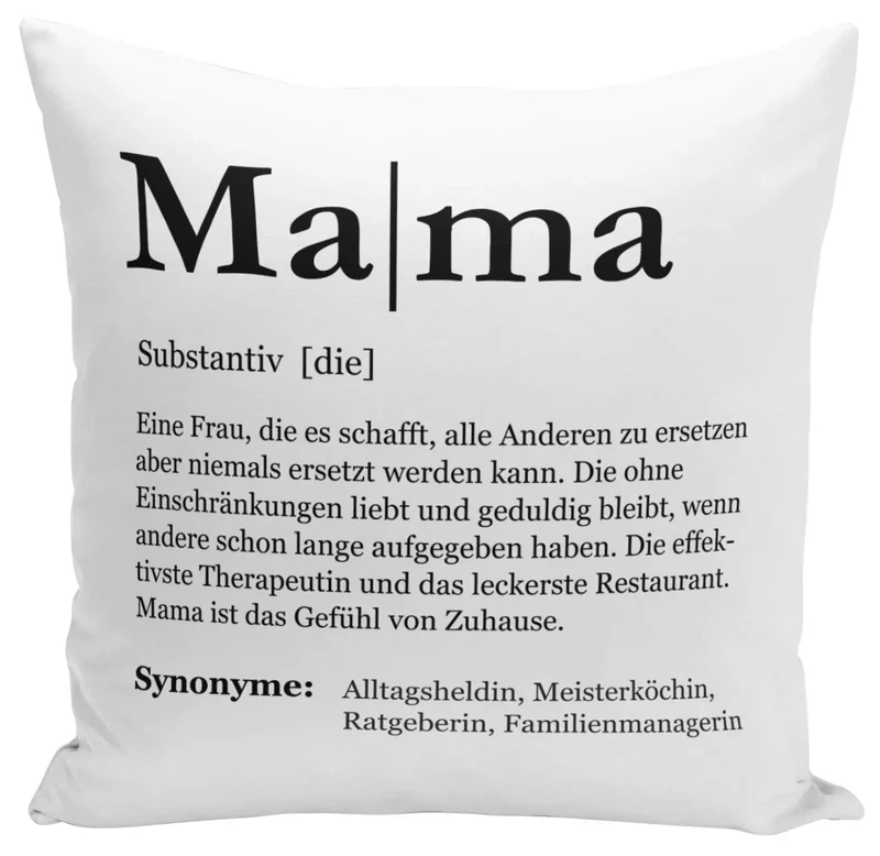 Kissen - Definition Mama