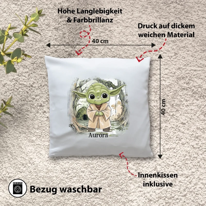 Personalisiertes Kissen für Sci-Fi Fan´s