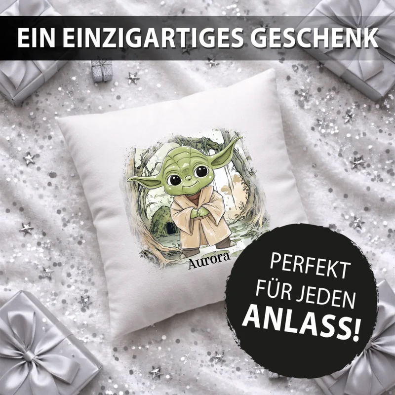 Personalisiertes Kissen für Sci-Fi Fan´s