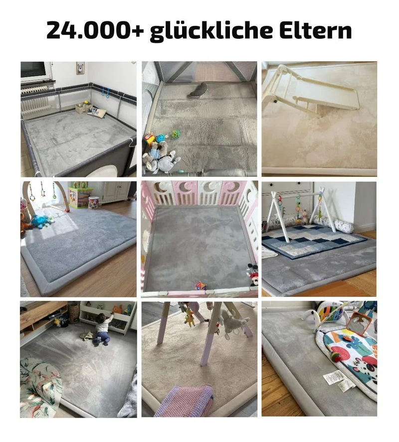 Wolkenweiche Krabbelmatte