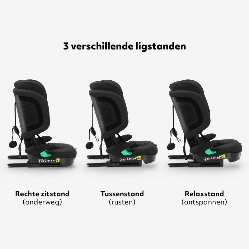Cleo Autostoel 76-150 cm - Isofix - Opvouwbaar