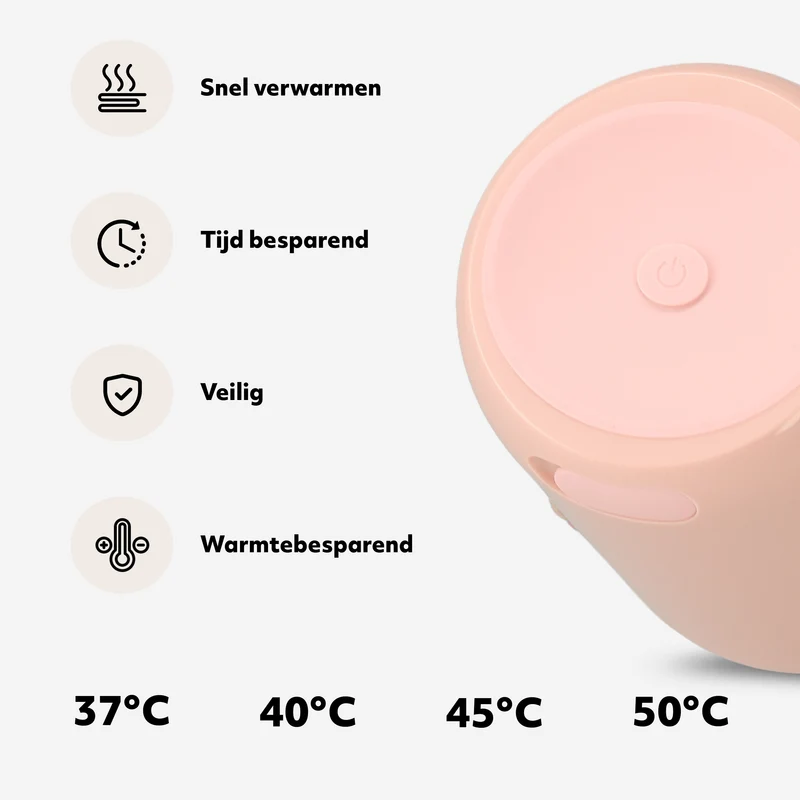 Bottle-In Flessenwarmer - Roze