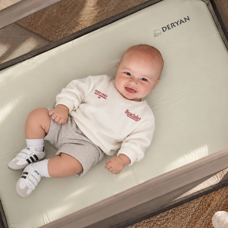 Zelfopblaasbaar Campingbed matras - Cream - 120x60 cm