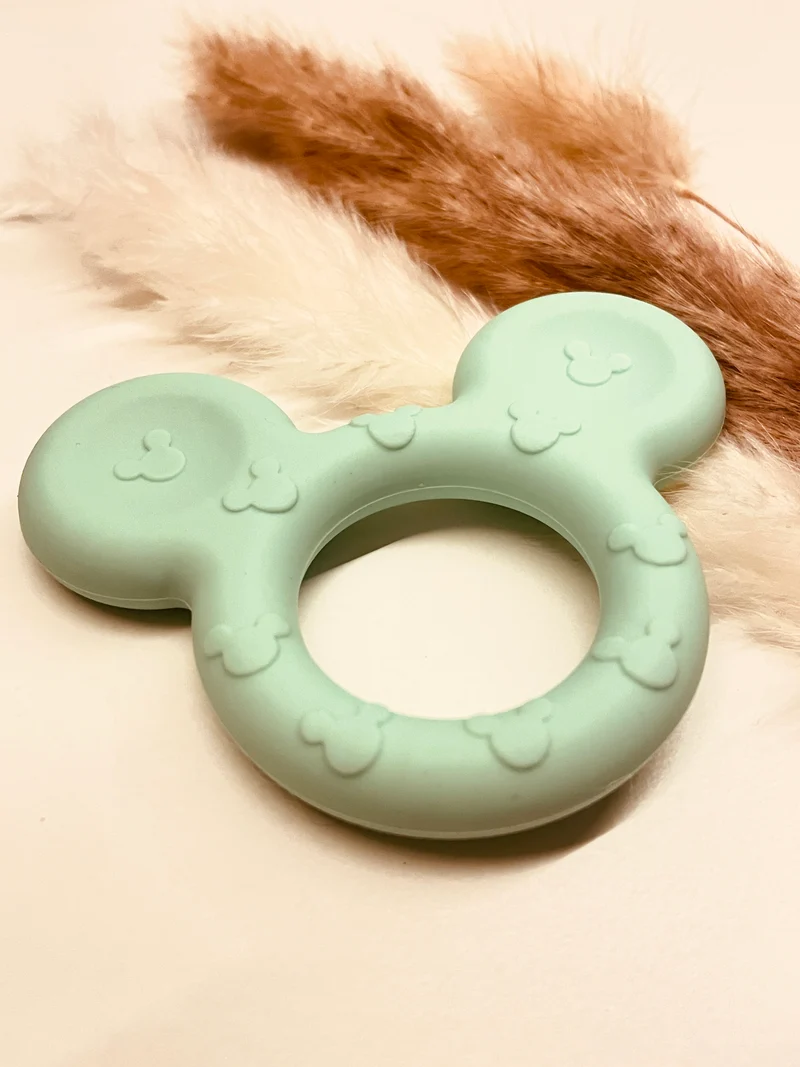 Silikonring Maus mint