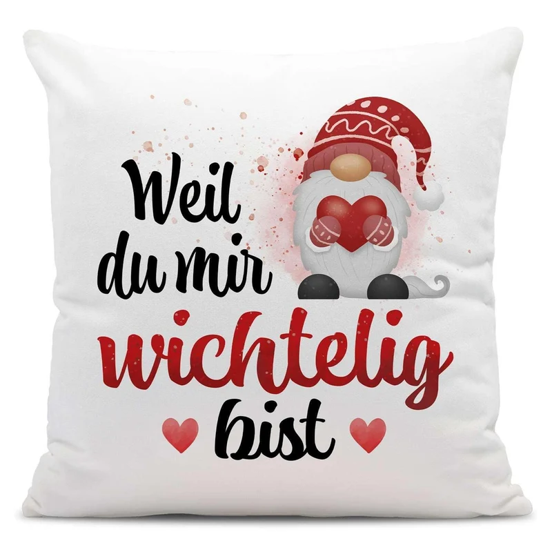 Kissen - Weil du mir wichtelig bist