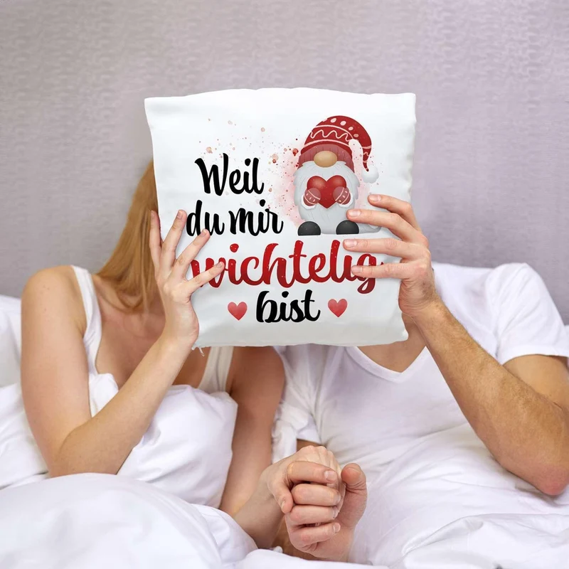 Kissen - Weil du mir wichtelig bist